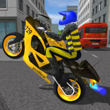 Полиция: Симулятор Мотоцикла 3Д