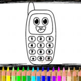 Раскраска Мобильных Телефонов